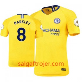 Chelsea Fodboldtrøjer Ross Barkley 8 Udebanesæt 2018/19 Kort ærmer